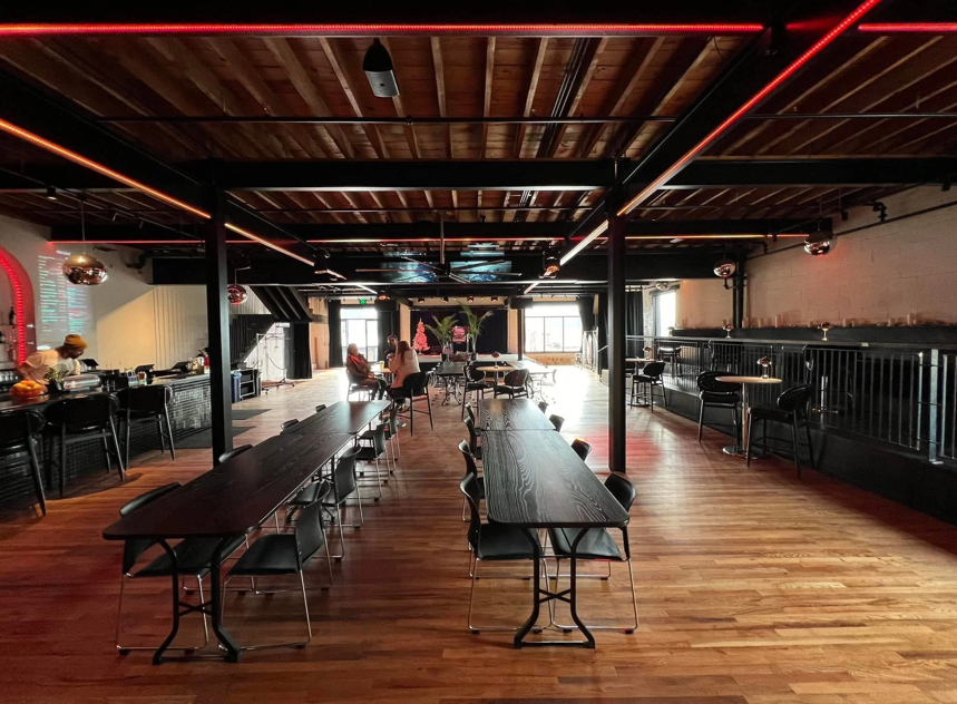 Eulogy Music Venue interior in downtown Asheville